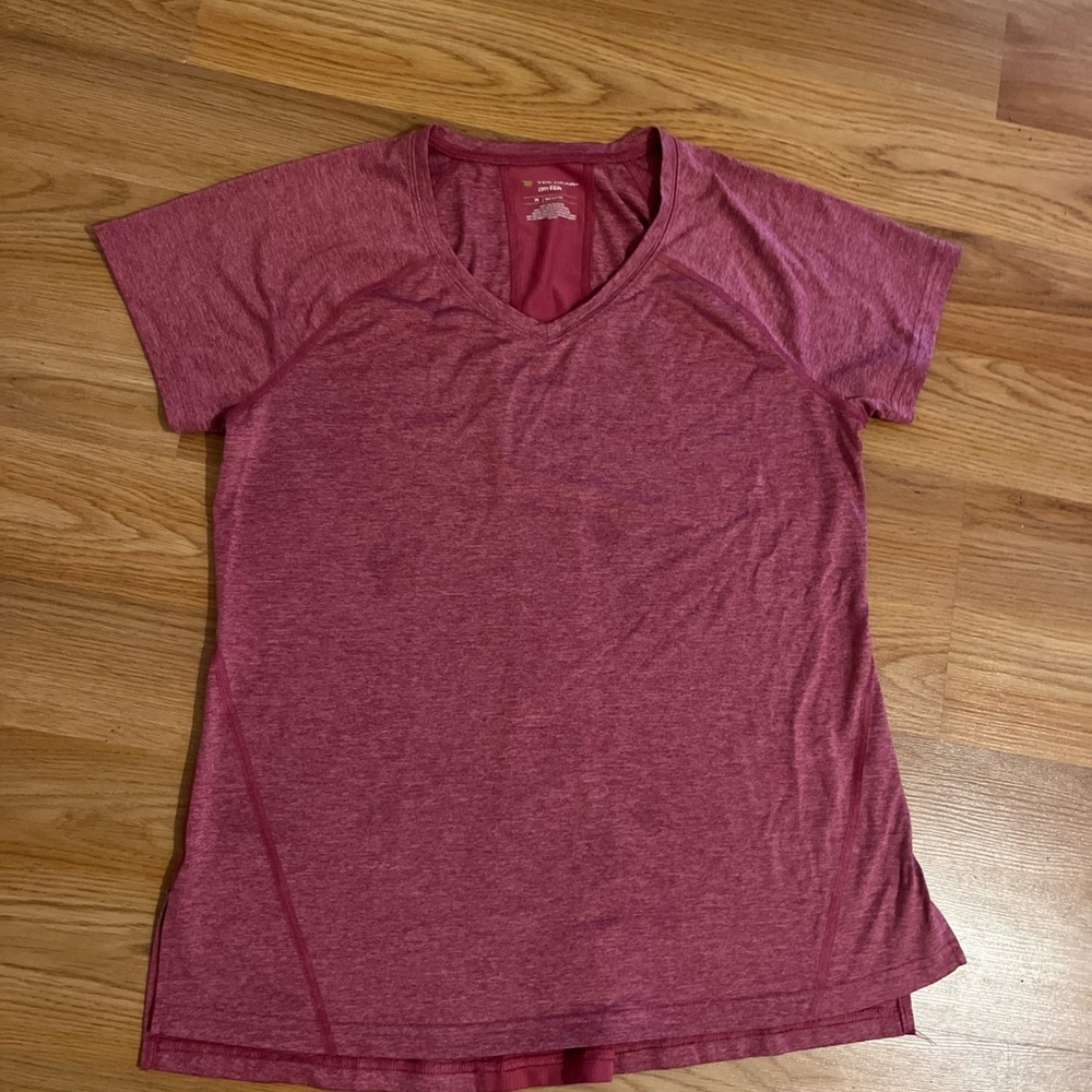 Tek Gear Women's Pink/purple Short Sleeve Tee